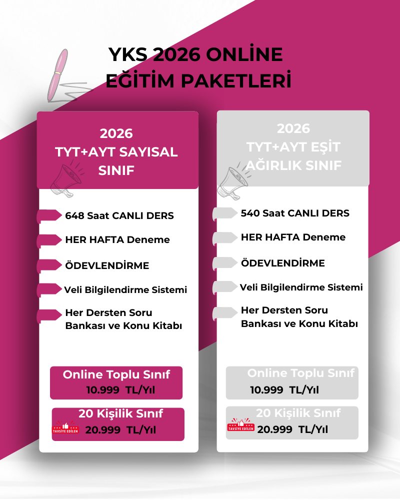 2026 YKS ONLİNE